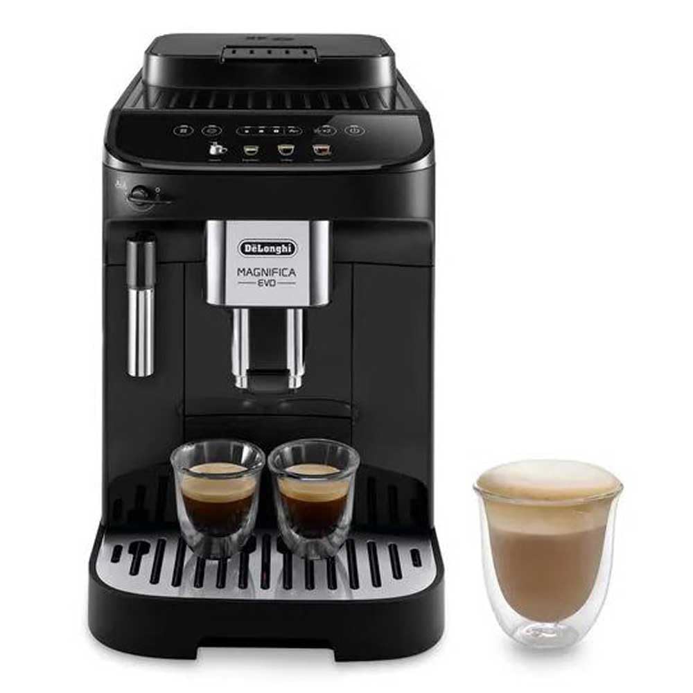 Magnifica Evo, Coffee Maker Automatic with Buse à Lait, Noir